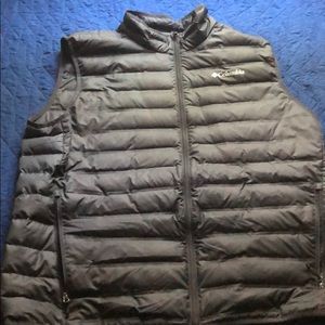 Black Columbia puffy vest